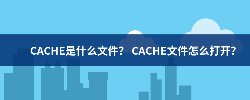 cache是什么