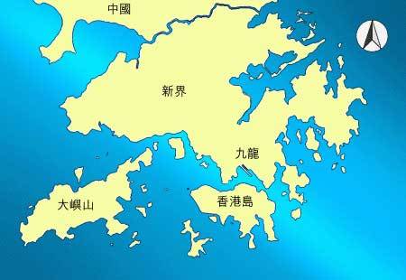 香港地理位置介绍