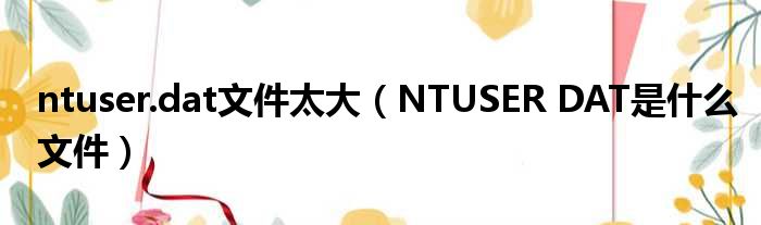 ntuser