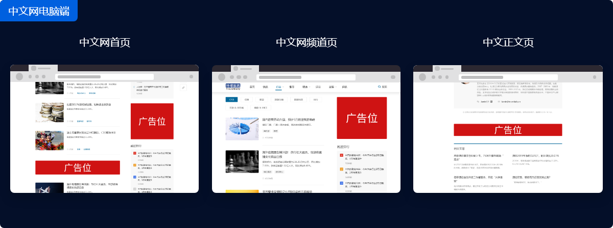 网站广告位